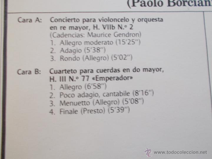 Discos de vinilo: JOSEPH HAYDN.  LOS GRANDES COMPOSITORES N&ordm; 33 - Foto 2