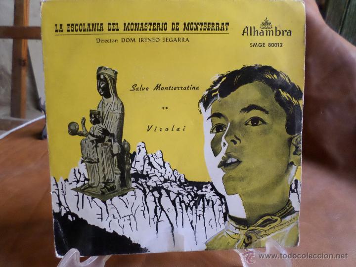 Discos de vinilo: DISCO LA ESCOLANIA DE MONSERRAT - Foto 1