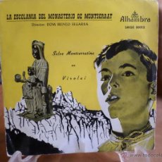 Discos de vinilo: DISCO LA ESCOLANIA DE MONSERRAT