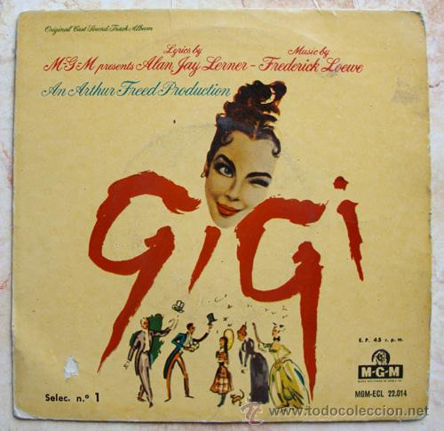 Discos de vinilo: GIGI - OVERTURE + 3 - EP 1959 - Foto 2