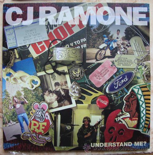 Discos de vinilo: CJ RAMONE - UNDERSTAND ME? - SINGLE NUEVO - Foto 1