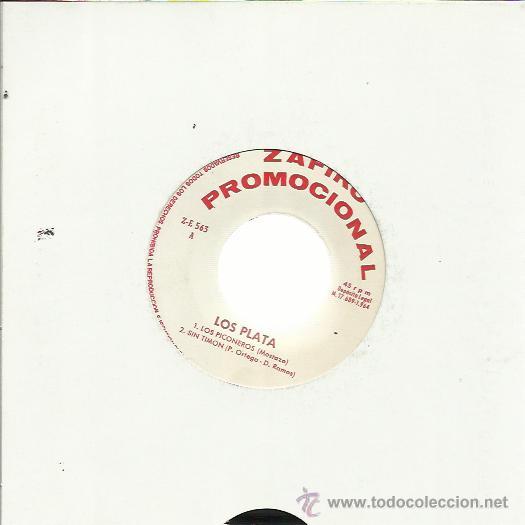 Disques de vinyle: LOS PLATA EP  ZAFIRO PROMO 1964 prometo volver/ el chororo/ los piconeros/ sin timon