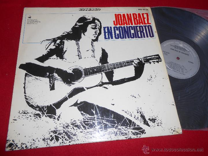 Discos de vinilo: JOAN BAEZ En concierto LP 1966 EDICION ESPA&Ntilde;OLA SPAIN