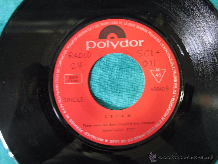 Discos de vinilo: Singles Cream 1968 - Foto 2