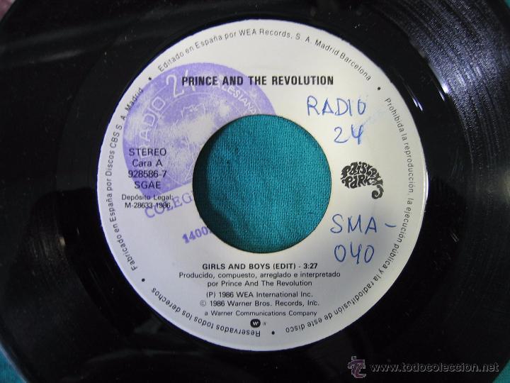 Discos de vinilo: Singles Prince 1986 - Foto 2