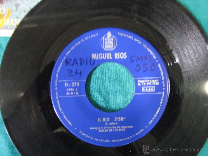Discos de vinilo: Singles Miguel R&iacute;os 1968 - Foto 2