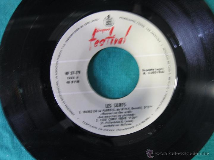 Discos de vinilo: Singles Les Surfs 1966 - Foto 3