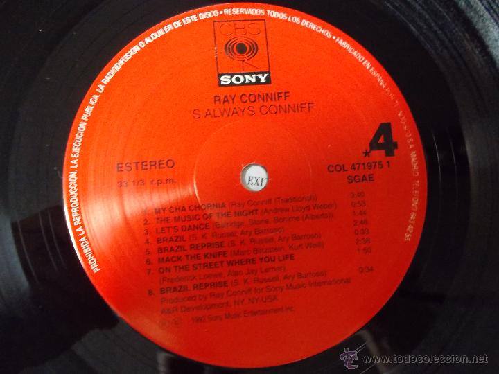 Discos de vinilo: RAY CONNIFF.ALWAIS CONNIFF.  DOS LPS - Foto 2