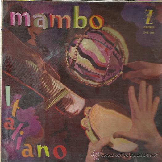 Disques de vinyle: LEN MERCER EP ZAFIRO 1959 MAMBO ITALIANO/ c'est magnifique/ mambo bacab/ nives
