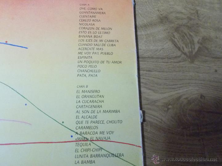 Discos de vinilo: ORQUESTA ENCANTADA. BAILONGO VACILON - Foto 2