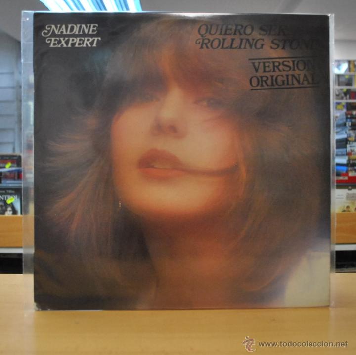 Discos de vinilo: NADINE EXPERT - QUIERO SER ROLLING STONE - LP - Foto 1