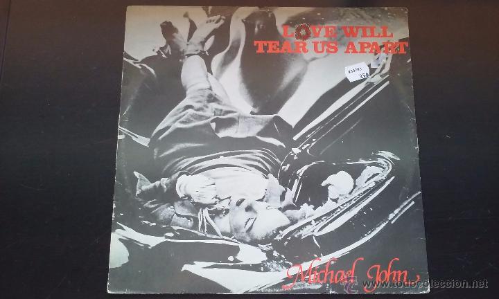 Discos de vinilo: MICHAEL JOHN - LOVE WILL TEAR US APART - 1983 - Foto 1