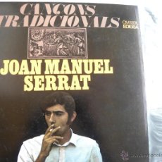 Discos de vinilo: JOAN MANUEL SERRAT -CANÇONS TRANDICIONALS -LP 1967 -BUEN ESTADO. Lote 54353141