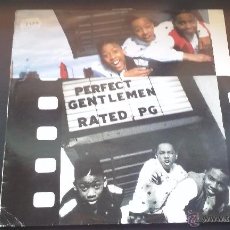 Discos de vinilo: PERFECT GENTLEMEN - RATED PG - LP - 1990. Lote 50021826