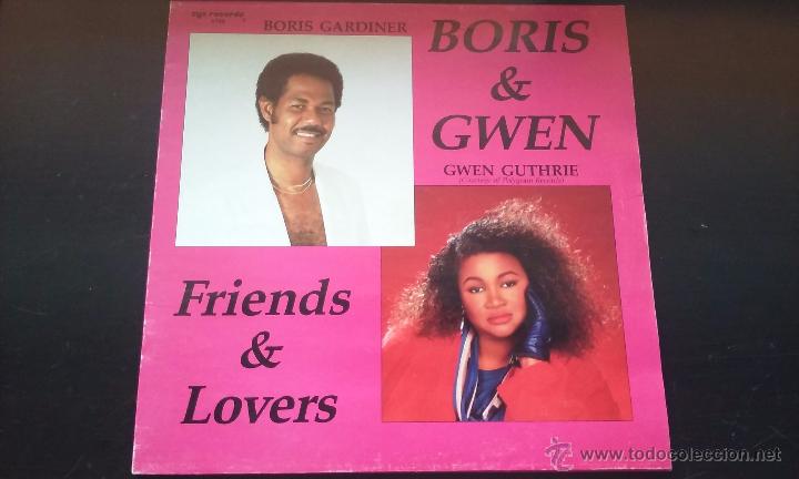 Discos de vinilo: BORIS & GWEN - FRIENDS & LOVERS - 1987 - Foto 1
