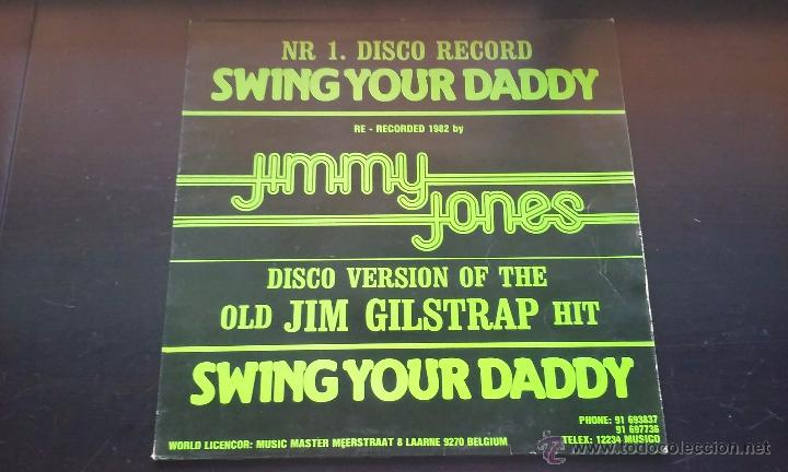 Discos de vinilo: JIMMY JONES - SWING YOUR DADDY - 1982 - Foto 1