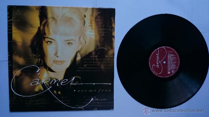 Discos de vinilo: CARMEL - SET ME FREE (1989) - Foto 1
