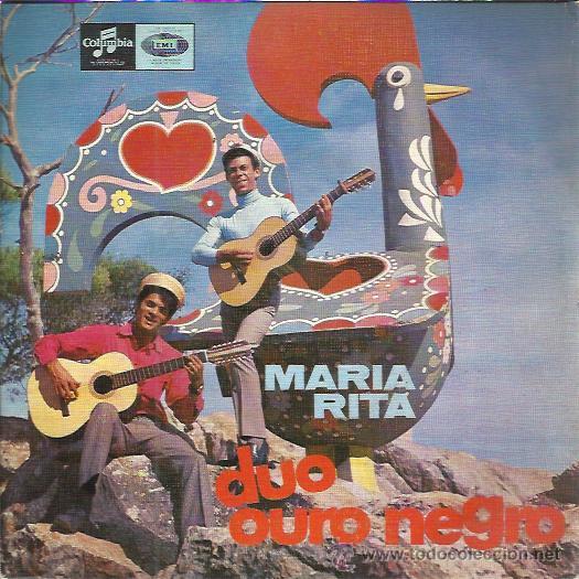 Disques de vinyle: DUO OURO NEGRO EP EMI COLUMBIA maria rita/ nocturno/ a minha mulata BRASIL POP ROCK