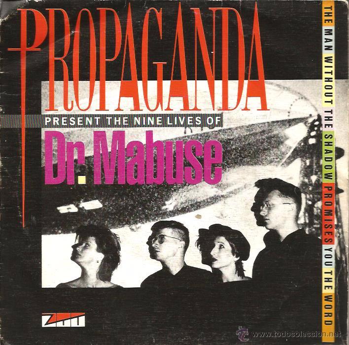 Discos de vinilo: SG PROPAGANDA : DR. MABUSE - Foto 1