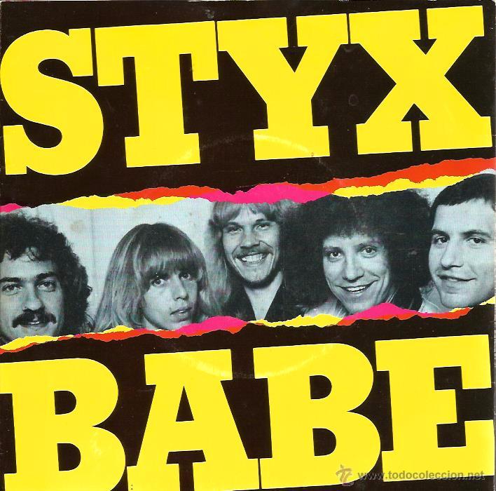 Discos de vinilo: SG STYX : BABE + I&acute;M O.K. - Foto 1