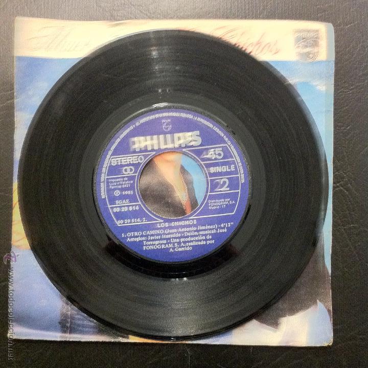 Discos de vinilo: SINGLE LOS CHICHOS - MUJER CRUEL - PHILIPS 1981. - Foto 4