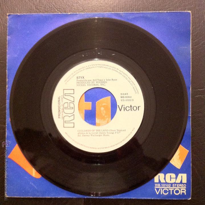 Discos de vinilo: SINGLE STYX - LADY - RCA 1975. - Foto 4