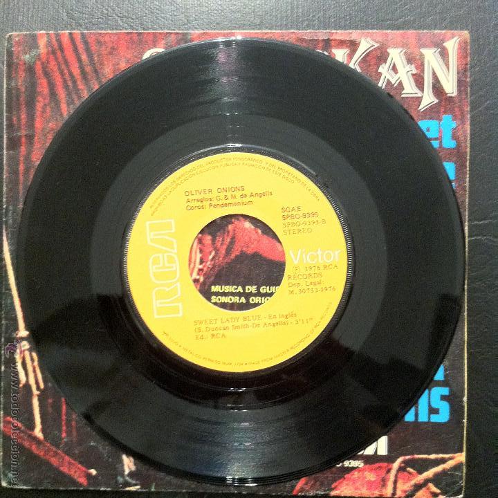 Discos de vinilo: SINGLE OLIVER ONIONS - SANDOKAN - RCA 1976. - Foto 4
