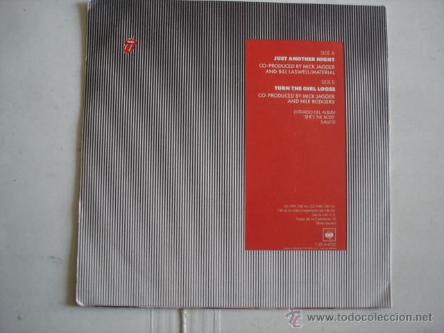 Discos de vinilo: MICK JAGGER   JUST ANOTHER NIGHT - Foto 2