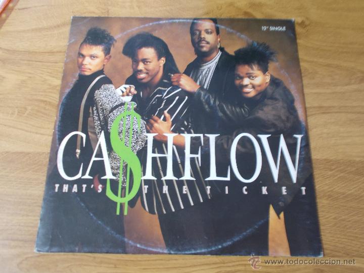 Discos de vinilo: CASHFLOW. THAT&acute;S THE TICKET  MAXI. 12 - Foto 1