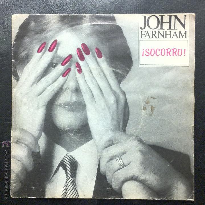 Discos de vinilo: SINGLE JOHN FARNHAM - HELP (SOCORRO) - EMI 1981. - Foto 1