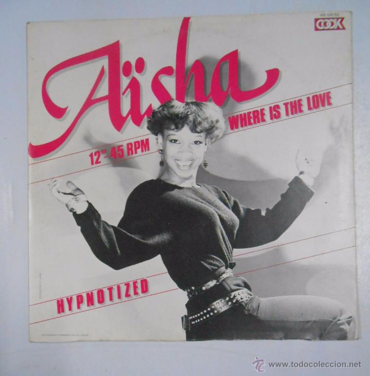 Discos de vinilo: Aisha. Where Is The Love. Hypnotized. TDKDA6 - Foto 1