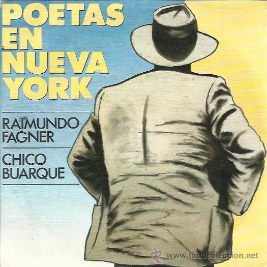 Disques de vinyle: CHICO BUARQUE/ RAIMUNDO FAGNER Sg CBS 1986 PROMO a aurora / cara b lisa GARCIA LORCA
