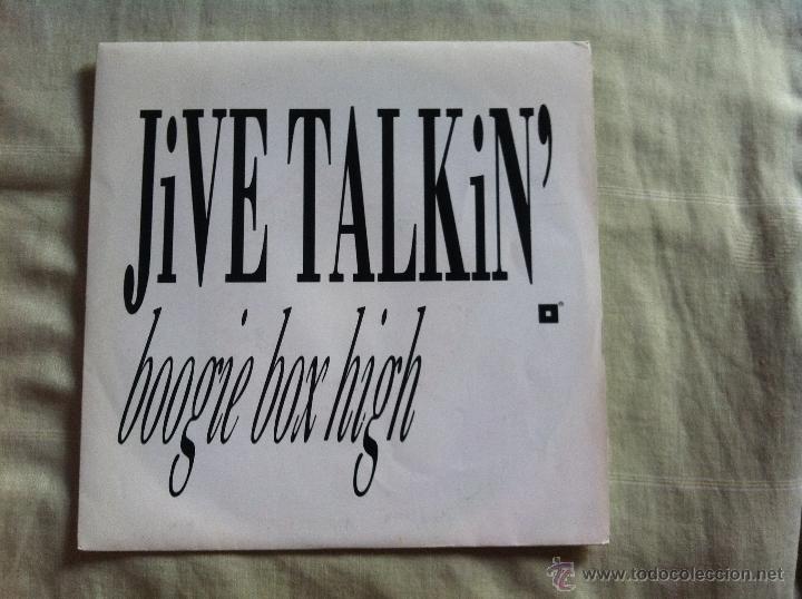 Discos de vinilo: 7 SINGLES-BOOGIE BOX HIGH-JIVE TALKING - Foto 1
