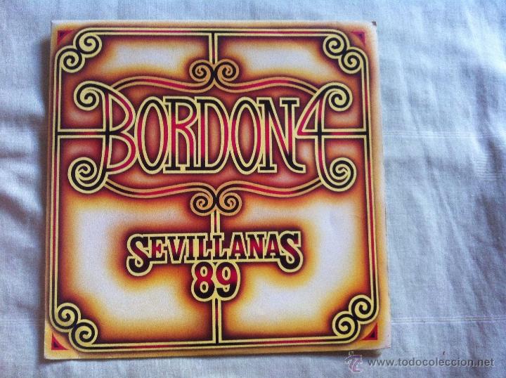 Discos de vinilo: 7 SINGLE-BORDON 4-SEVILLANAS 89-PROMO - Foto 1