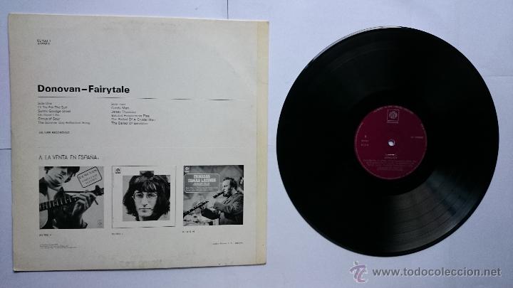 Discos de vinilo: DONOVAN - FAIRYTALE (1965) (EDICION 1972) - Foto 2