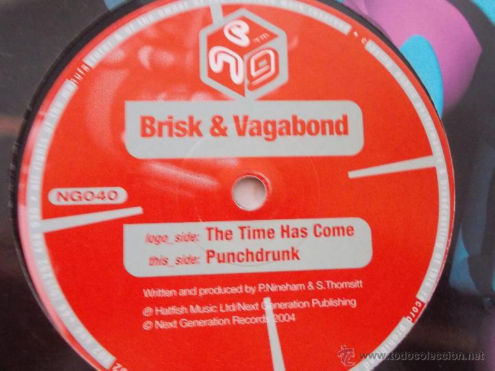Discos de vinilo: BRISK & VAGABOND. EDICION INGLESA. MAXI 12 - Foto 2