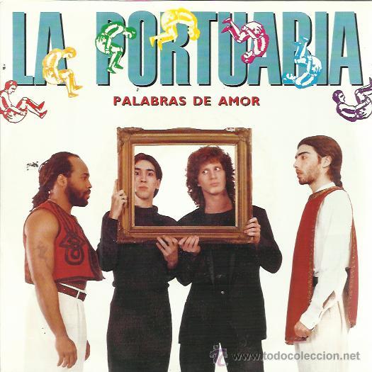 Disques de vinyle: LA PORTUARIA Sg EMI 1990 PROMO palabras de amor/ viviendo en la ciudad ROCK ARGENTINA