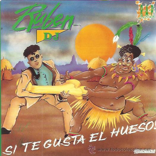 Disques de vinyle: RUBEN DJ Sg MANZANA 1993 PROMO si te gusta el hueso (por las 2 caras) RAP LATINO