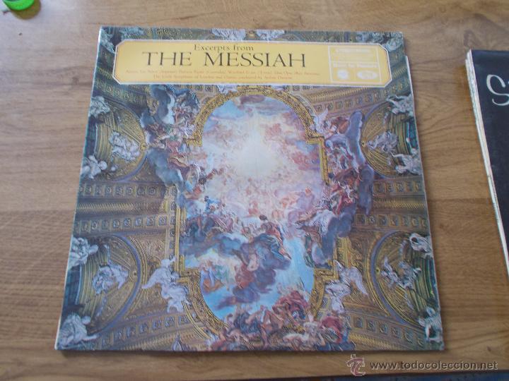 Discos de vinilo: THE MESSIAH . GEORGE FREDERICK HANDEL - Foto 1