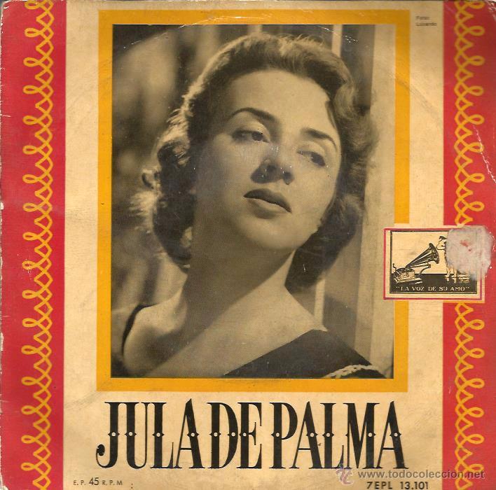 Discos de vinilo: EP JULA DE PALMA : QUE SERA - Foto 1