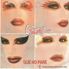 Discos de vinilo: LAS VEGAS - QUE NO PARE - SINGLE 1988 - PROMO. Lote 50087489