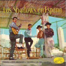Discos de vinilo: EP-THE SHADOWS EN ESPAÑA VSA 13954 SPAIN 1963. Lote 50088757