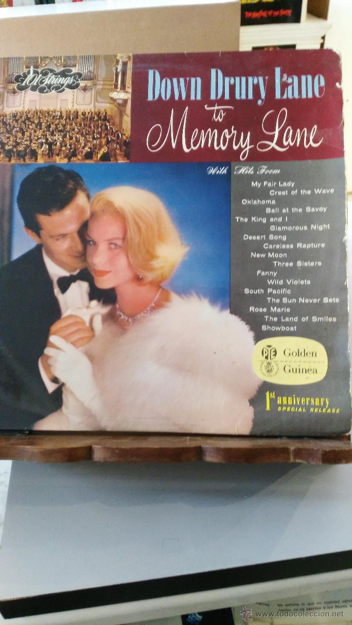 Discos de vinilo: Down Drury Lane To Memory Lane - 101 Strings (Doble LP.) - Foto 1