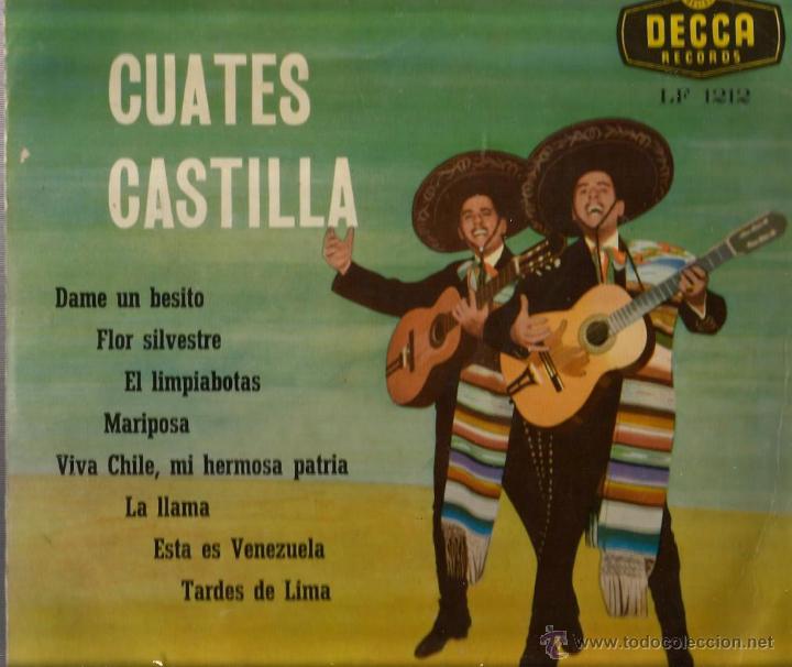 Disques de vinyle: LP 10 PULGADAS - GUATES CASTILLA ( DAME UN BESITO, FLOR SILVESTRE, EL LIMPIABOTAS, ETC )