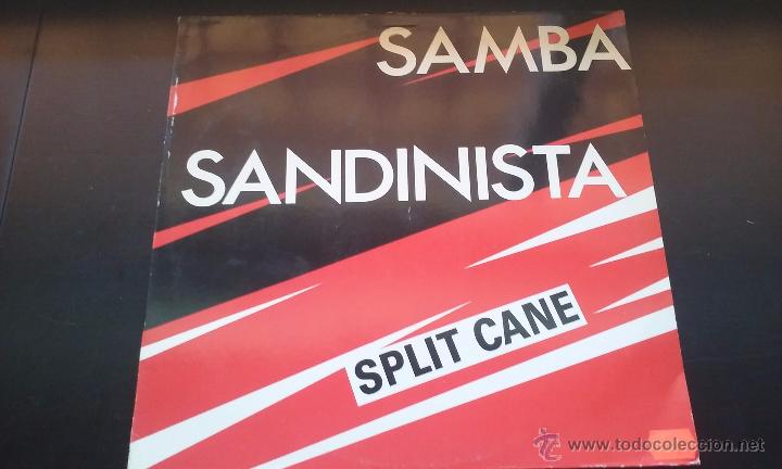 Discos de vinilo: SPLIT CANE - SAMBA SANDINISTA - 1988 - Foto 1