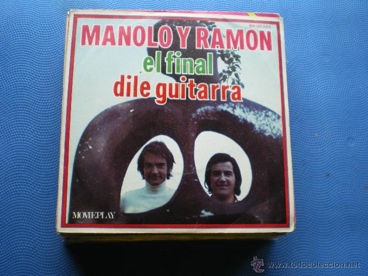 Discos de vinilo: MANOLO Y RAMON EL FINAL SINGLE SPAIN 1971  PDELUXE - Foto 1