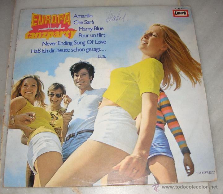 Disques de vinyle: LP. Europa Tanzparty (Amarillo, Mamy blue....)