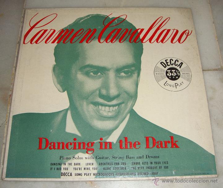 Discos de vinilo: LP. Carmen Cavallaro. Dancing in the Dark. - Foto 1