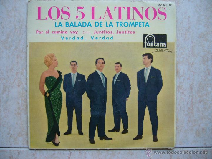Discos de vinilo: LOS 5 LATINOS - LA BALADA DE LA TROMPETA - Foto 1