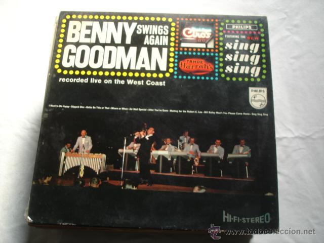 Discos de vinilo: BENNY GOODMAN  SWINGS AGAIN - Foto 1